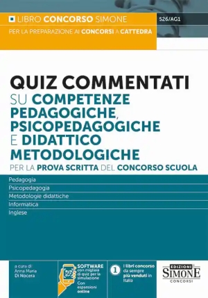 Quiz Commentati Competenze Psicopedagoc. fronte