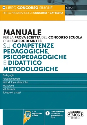 Manuale Competenze Pedagociche Psicoped. fronte