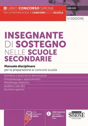 Insegnante Sostegno Scuole Secondarie fronte