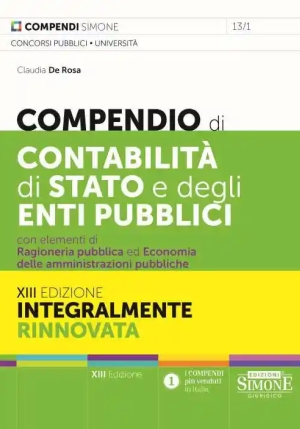 Compendio Contabilita' Di Stato 13ed. fronte