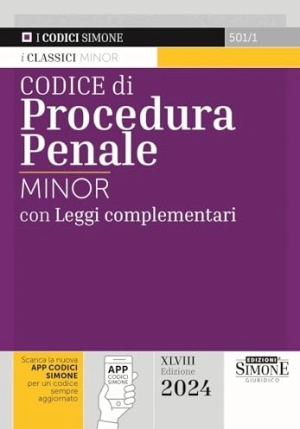 Codice Procedura Penale Minor 2024 fronte