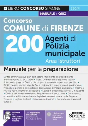 200 Agenti Pol.municipale Firenze fronte