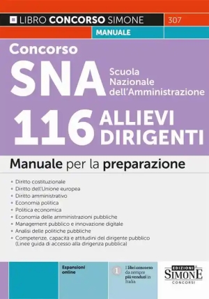 116 Allievi Dirigenti Sna Manuale fronte