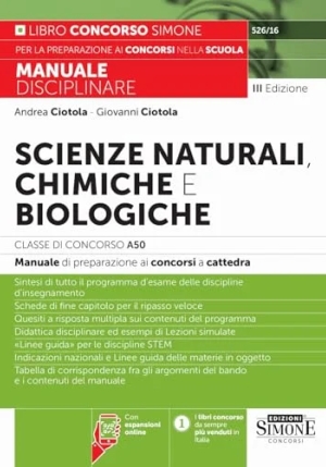 Scienze Naturali Chimiche Biol.a50 2024 fronte