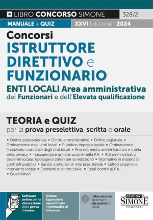 Istruttore Direttivo Funz.enti Locali fronte