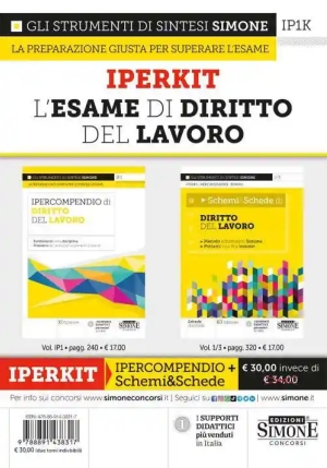 Iperkit Diritto Del Lavoro 2vol.2024 fronte