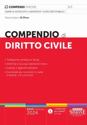 Compendio Diritto Civile 27ed. fronte