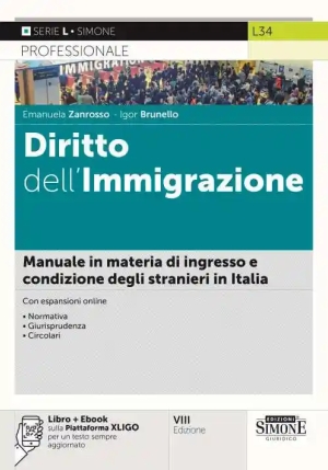 Diritto Dell'immigrazione 7ed. fronte