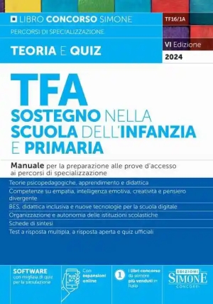 Tfa Sostegno Scuola Infanzia E Primaria fronte