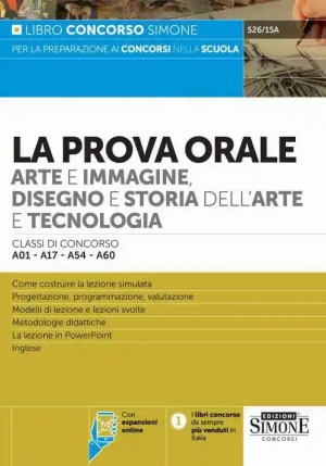 Prova Orale - Arte Immagine Disegno A01 A17 A54 A60 fronte