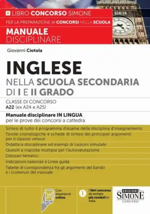 Inglese Scuola Secondaria Di I E I 2024 fronte