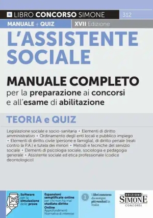 Assistente Sociale Manuale 17ed. fronte