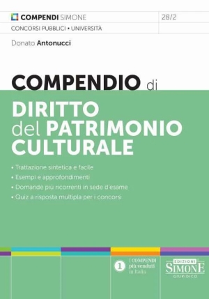 Compendio Dir.patrimonio Culturale fronte