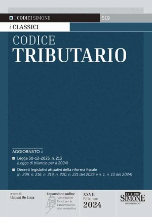 Codice Tributario 2024 27ed. fronte