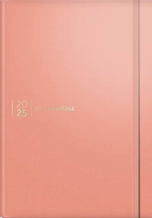 Agenda Legale 2025 Silk Pink fronte