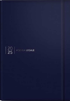 Agenda Legale - Dark Blue fronte