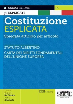 Costituzione Esplicata fronte