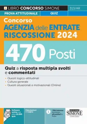 470 Agenzia Entrate Riscoss.2024 Quiz fronte