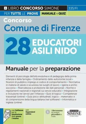 28 Educatori Asili Nido Firenze fronte