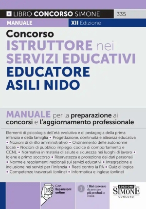 Istruttore Nei Servizi Educativi As.nido fronte