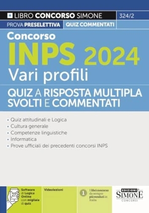 Concorso Inps 2024 Vari Profili fronte