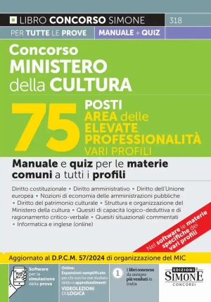 75 Ministero Cultura Area Elev.profess. fronte