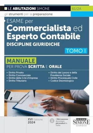 Esame Commercialista Esperto Contabile - Tomo2 - Manuale Prova Scritta O fronte