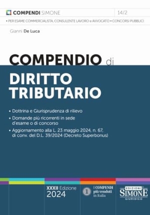 Compendio Diritto Tributario 33ed. fronte