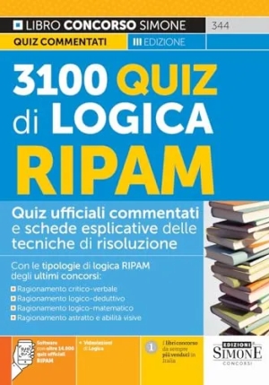 Logica Ripam - 3100 Nuovi Quiz fronte