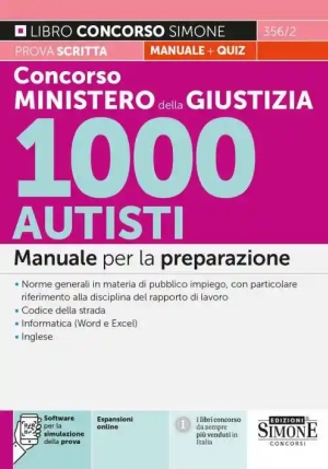 1000 Autisti - Ministero Giustizia - Manuale fronte