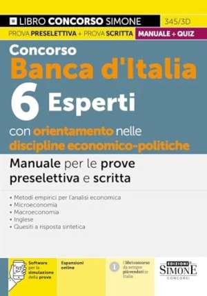 6 Esperti Banca D'italia Econ.politiche fronte