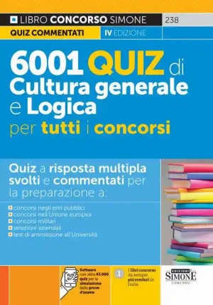 6001 Quiz Di Cultura Generale E Logica fronte