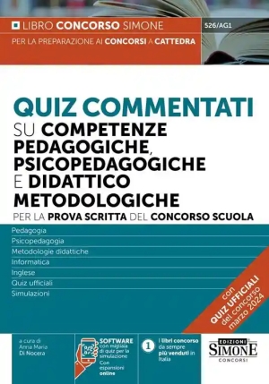 Quiz Commentati Competenze Psicopedagoc. fronte