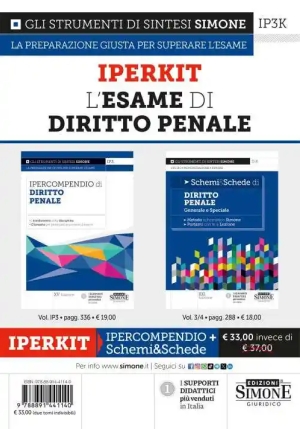 Iperkit Esame Diritto Penale 2024 2vol. fronte