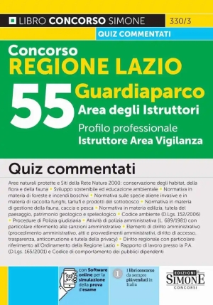 55 Guardiaparco Regione Lazio fronte