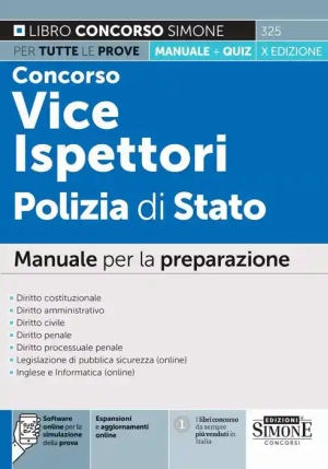 Concorso Vice Ispettori Polizia Stato fronte