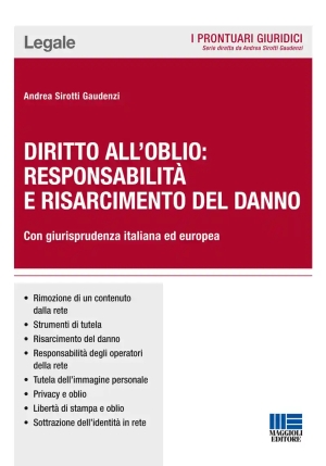 Diritto All'oblio Responsab.risarcimento fronte