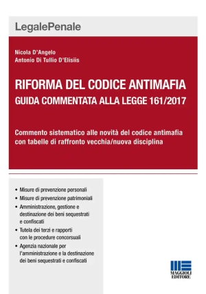 Riforma Codice Antimafia fronte