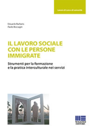 Lavoro Sociale Con Persone Immigrate fronte