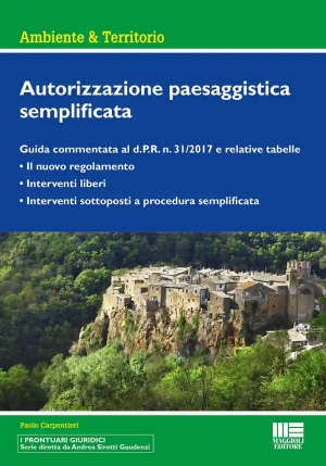 Autorizzazione Paesaggistica Semplificat fronte