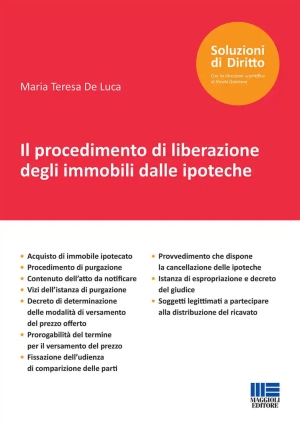 Procedimento Liberazione Immobili Ipot. fronte