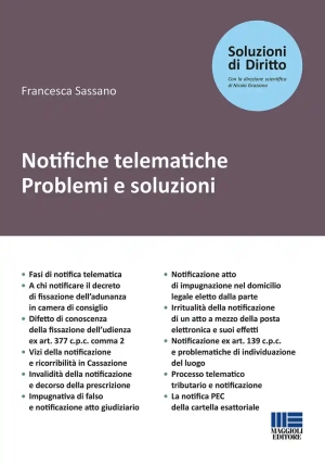 Notifiche Telematiche Problemi Soluzioni fronte