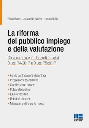 Riforma Pubblico Impiego E Valutazione fronte