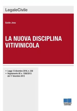 Nuova Disciplina Vitivinicola fronte