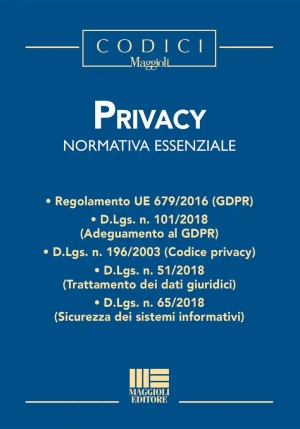 Privacy Normativa Essenziale fronte