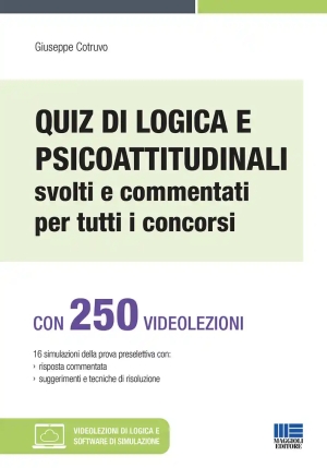 Quiz Logica E Psicoattitudinali 250video fronte