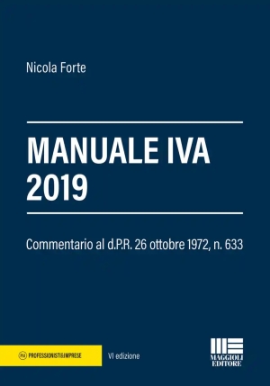 Manuale Iva 2019 6ed. fronte