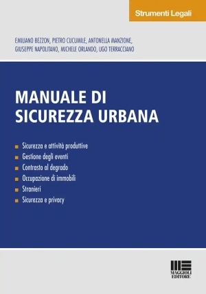 Manuale Sicurezza Urbana fronte