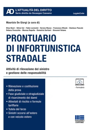 Prontuario Infortunistica Stradale fronte