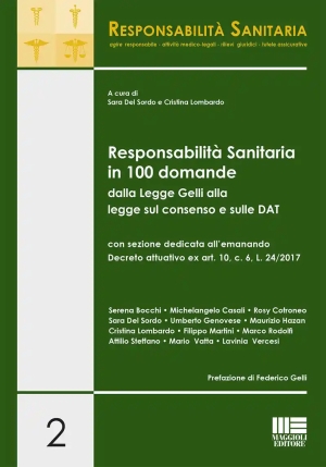 Responsabilit? Sanitaria In 100 Domande fronte